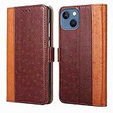 Fansipro Schutzhülle für Huawei P40 PRO+, Premium-PU-Leder, schmale Passform, 3 Kartenfächer, gute Passform, B