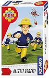 KOSMOS 711337 Feuerwehrmann Sam - Allzeit bereit! Feuerwehr Spiel, Feuerwehrmann Sam Spielzeug für Kinder ab 3