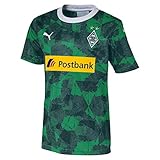 PUMA Kinder BMG Third Shirt Replica Jr wit Trikot, Amazon Green-Ponderosa Pine,128 (S)