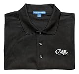 Case XX Knives Black Cotton White Stitch Logo X-Large Polo Shirt 52813