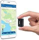 TKMARS Klein GPS-Gerät, Echtzeit-Tracking Mini-GPS Ortungsgerät, magnetischer Peilsender GPS-Sender für Auto, Kinder, Koffer mit 1500mAh-Akku, wasserdicht, kostenlose APP/Web