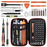 Vastar Precision Screwdriver Set, 68-in-1 Professional Electronics Repair Kit for Electronic Products with High-Quality EVA Storage C