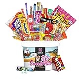 Naschmaschine® SweetsPott einzigartige Süßigkeiten Mischung aus aller Welt - 30 Teile Mix XXL mit amerikanischen Süßigkeiten als ideale Geschenk