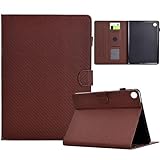 Tablet-Schutzhülle für Samsung Galaxy Tab A8 26,7 cm (10,5 Zoll) 2022 (SM-X200/X205/X207), schlankes PU-Leder, mehrere Winkel, Ständer, Klapphülle mit Kartenfach und automatischer Wak