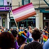 TinaDeer Rainbow Flag Banner Flagge, Langlebige UV-beständige Progress Pride Flag Für LGBT-Flaggen, Lebendige Farbe Pride Banner Flags, 150 cm X 90 cm, kein Fahnenmast (C)