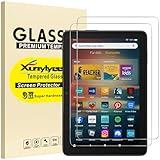 XunyLyee 2-Stück, Panzer Schutz Glas für Fire HD 8 Kids Tablet/Fire 8 Kids Pro 2024/2022/ 2020 Release Schutzfolie Display