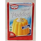 Dr. Oetker Professional, Klassischer Pudding Vanille-Geschmack, Puddingpulver in 2,5 kg Packung, 1-39-202004