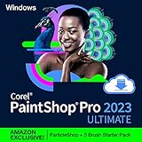Corel PaintShop Pro 2023 | Photo editing and graphic design software + a creative collection | Features supported by AI | Ultimate | 1 Gerät | 1 Benutzer | PC | PC Aktivierungscode per E