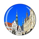Zwickau Deutschland Kühlschrankmagnet 3D Kristall Touristen Souvenir Geschenk Sammlerstücke Kühlschrank Magnet Aufkleb