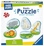 Ravensburger ministeps 4166 Bade-Puzzle Zoo - Badespielzeug, Spielzeug ab 18 M