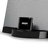 ZIOCOM Bluetooth-Adapter für Bose SoundDock, drahtloser Bluetooth-Audioempfänger für 30-poligen iPhone iPod Dock-Lautsprecher, Nicht für Autos oder Motorräder geeignet, schw