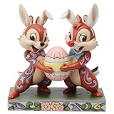 Enesco Disney Traditions by Jim Shore Bunny Chip and Dale Osterei-Figur, 14 cm, mehrfarbig