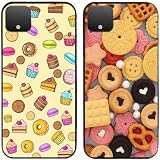 Schutzhülle für Google Pixel 4 XL, Motiv Cake Bicky, TPU-Gel-Silikon, dünn, 2 Stück