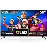 CHIQ 50 Zoll (127 cm) Fernseher,UHD Smart TV,Android 11,WiFi,Bluetooth,Play Store,Dolby Vision, Google Assistant,Chromecast, Netflix,Triple Tuner(DVB-T2/S/S2/C),HDMI2.0 [Energieklasse G]