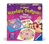 Ravensburger Mandala Designer Disney Princess 23847, Zeichnen lernen für Kinder ab 6 Jahren, Zeichen-Set mit Mandala-Schablonen für farbenfrohe M