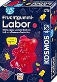 KOSMOS 658106 Fun Science - Fruchtgummi-Labor, vegane Süßigkeiten herstellen, Verschiedene Geschmacksrichtungen und Formen, Gummi-Bonbons selber Machen, Experimentier-Set für Kinder ab 8-12 J