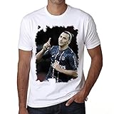 Herren T-Shirt Zlatan Ibrahimovic Geschenkideen Jahrgang Grafik Tshirt Männer Weiss S
