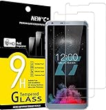 NEW'C 2 Stück, Panzer Schutz Glas für LG G6, Frei von Kratzern, 9H Härte, HD Displayschutzfolie, 0.33mm Ultra-klar, Ultrabeständig