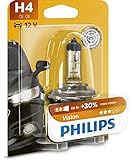 Philips 12342PRB1 Vision +30% H4 Scheinwerferlampe 12342PRB1, 1er B