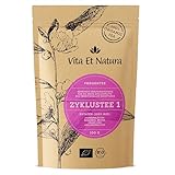 Vita Et Natura® BIO Zyklustee 1 - Bewährter Tee aus traditionellen Frauenkräutern mit u.A. Himbeerblätter - 100% biologisch und naturb