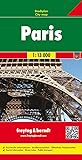 Paris, Stadtplan 1:13.000: Touristische Informationen. Straßenverzeichnis. Öffentliche Verkehrsmittel (freytag & berndt Stadtpläne)