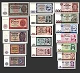 *** 5, 10, 20, 50, 100, 200, 500 DDR Mark Banknoten 1955,64,71 Alte Währung 3 Sätze - Alte DDR Währung - Pick 017 - 33 - Reproduktion ***
