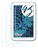 Bruni Schutzfolie kompatibel mit Samsung Galaxy Note 8.0 GT-N5110 Folie, glasklare Displayschutzfolie (2X)