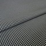 Stoff Meterware Karo 2x2 mm Baumwolle - Baumwollstoff, Züchen, Gingham, Bauernkaro, Kariert, Karomuster, Landhaus, Deko, Nähen, Basteln (Dunkelgrün)