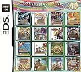 dadeerhe,208 in 1 Spiele DS , NDS Game Card Super Combo Cartridge für NDSL NDSi 3DS 2DS XL N