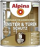 Alpina Fenster- und Türenlasur 0,75L nussb
