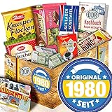 Original seit 1980 / DDR Korb Schokolade / Geschenk zum 40. Geburtstag